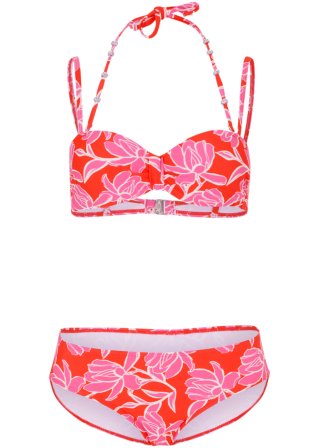Balconette Bikini (2-tlg.Set)  in rot von vorne - bpc selection