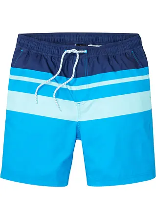 Strand-Shorts in blau von vorne - bpc bonprix collection