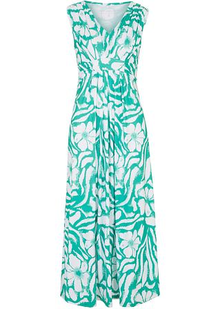 Maxikleid in grün von vorne - bpc selection