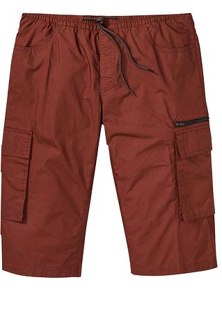 Long-Bermuda, Regular Fit in braun von vorne - bpc bonprix collection