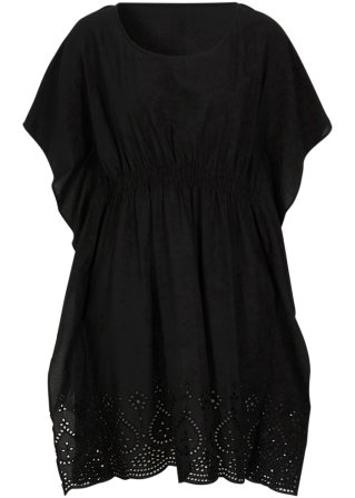 Strand Tunika-Kleid in schwarz von vorne - bpc selection