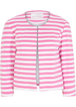 Jersey-Blazer in pink von vorne - bpc selection