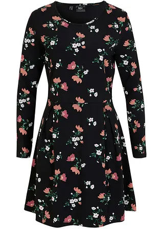 bpc bonprix collection Jerseykleid mit Blumenmuster