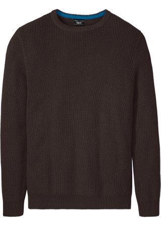 Pullover in braun von vorne - bpc bonprix collection