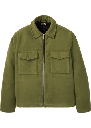 Jacke in grün von vorne - bpc selection
