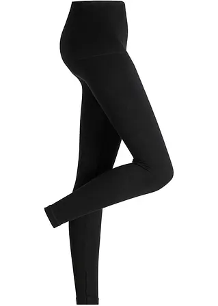 Shape Seamless Leggings mit starker Formkraft in schwarz von vorne - bonprix