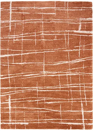 Teppich mit dezenter Struktur in orange - bpc living bonprix collection