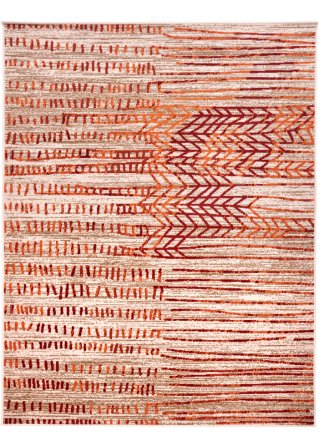 Teppich mit Struktur in warmen Farben in orange - bpc living bonprix collection