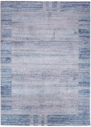 Teppich in melierter Optik in blau - bpc living bonprix collection