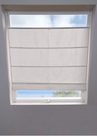 Dachfensterrollo mit Struktur in weiß - bpc living bonprix collection