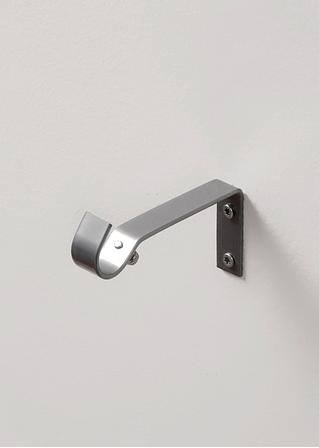 Gardinenstange ausziehbar mit Kugel  in silber - bpc living bonprix collection