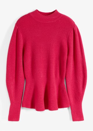 Pullover  in pink von vorne - BODYFLIRT