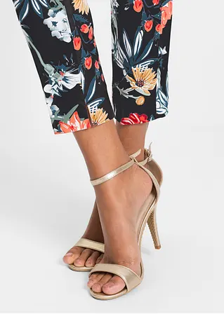 7/8-Stretch-Hose in schwarz (Detailaufnahme) - bonprix