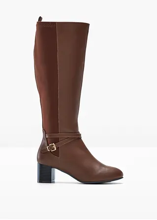 Stiefel in braun von vorne - bonprix