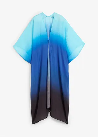 Strand Kimono in blau von vorne - bpc selection