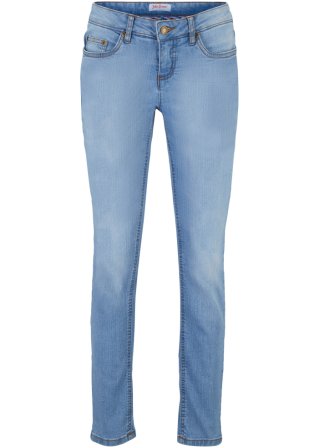 Skinny Jeans Mid Waist, Stretch in blau - John Baner JEANSWEAR