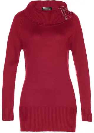 Long-Pullover in rot von vorne - bpc selection