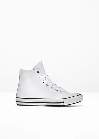 High top Sneaker in weiß - bpc bonprix collection