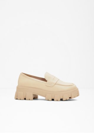 Chunky Loafer in beige - RAINBOW