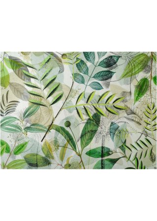 Fußmatte mit Blättern in grün - bpc living bonprix collection