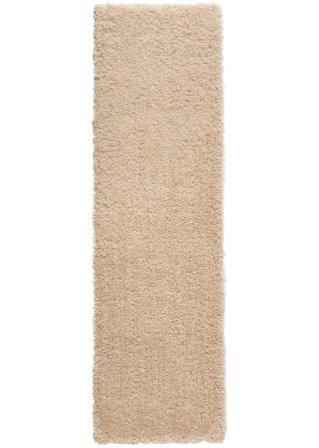 Hochflor Teppich mit besonders dichtem Flor in beige - bpc living bonprix collection