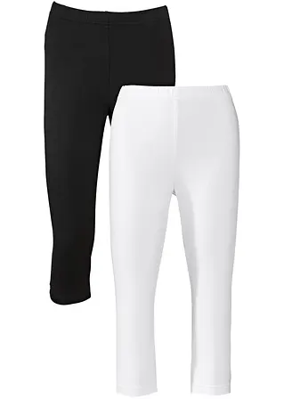 bonprix Stretch-Capri-Leggings (2er Pack)