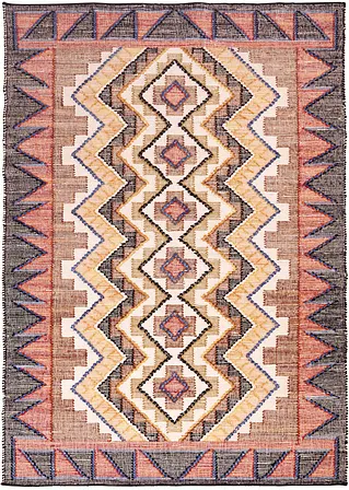 Kelim-Teppich in warmen Farben in bunt - bpc living bonprix collection