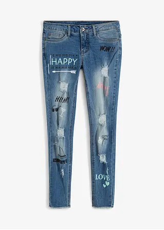 bonprix Skinny Jeans Mid Waist