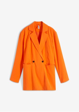 Long Blazer in orange von vorne - RAINBOW