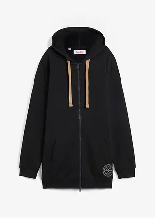 bonprix Long-Sweatjacke