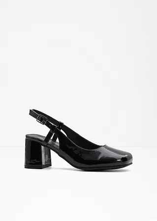 Sling Pumps in schwarz - bonprix