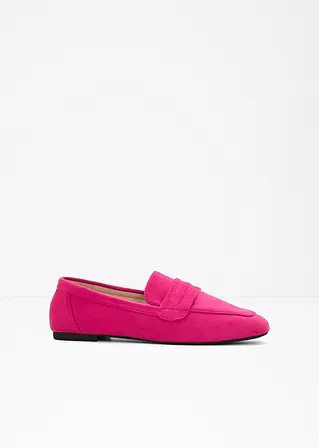 Loafer in pink von vorne - bonprix