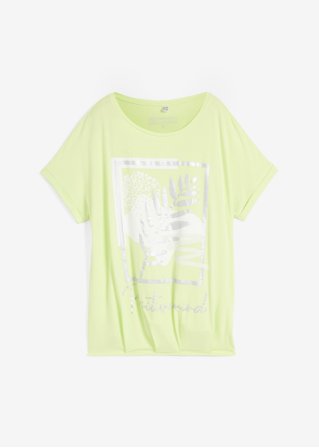 Shirt mit Druck in gelb von vorne - bpc selection