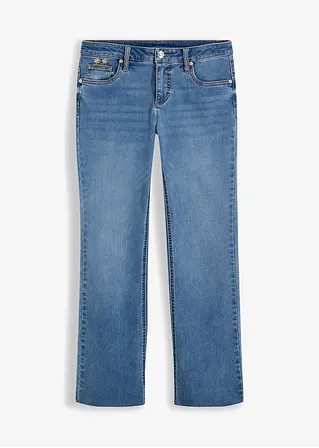 Jeans in blau von vorne - BODYFLIRT