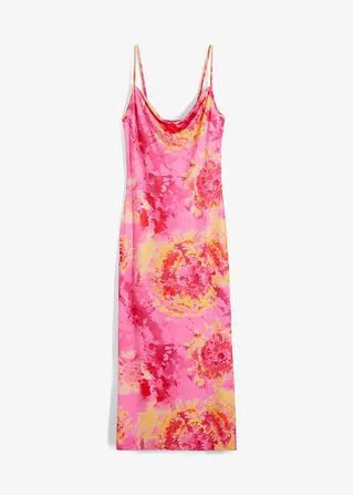 Jerseykleid in pink von vorne - BODYFLIRT boutique