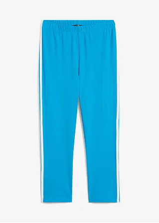 ¾ Sport-Leggings in blau von vorne - bonprix