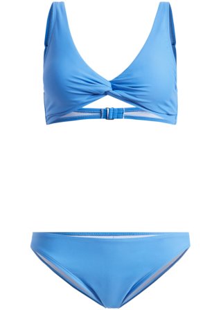 Bikini (2-tlg.Set) in blau von vorne - RAINBOW