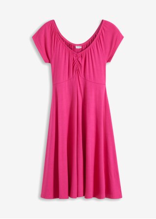 Kleid in pink von vorne - BODYFLIRT