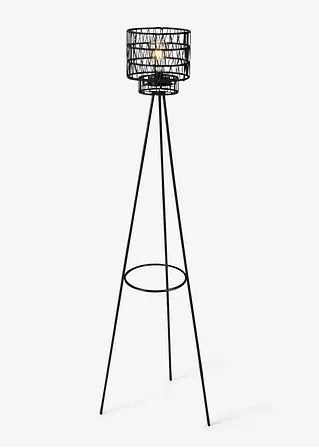 Solar-Stehleuchte in schwarz - bonprix