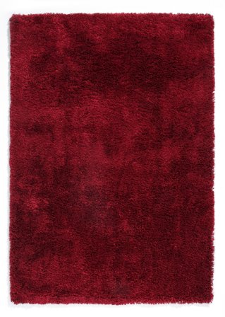 Hochflor Teppich mit besonders dichtem Flor in rot - bpc living bonprix collection