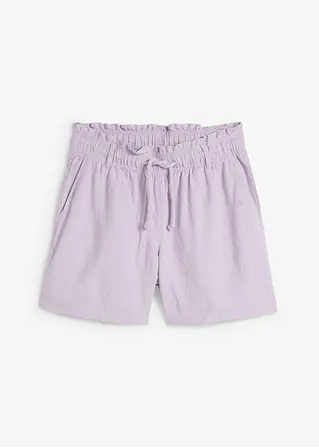 bonprix Leinen-Paperbag-Shorts