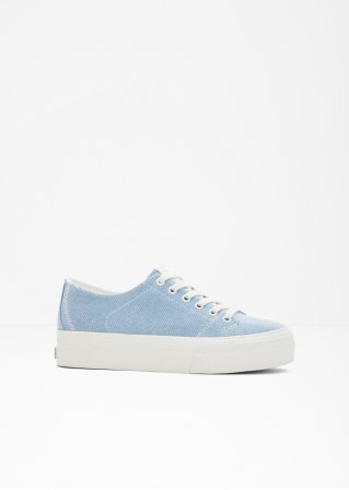 Tamaris Plateau Sneaker in blau - Tamaris