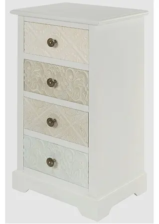 Kommode mit Schubladen in weiß von vorne - bpc living bonprix collection