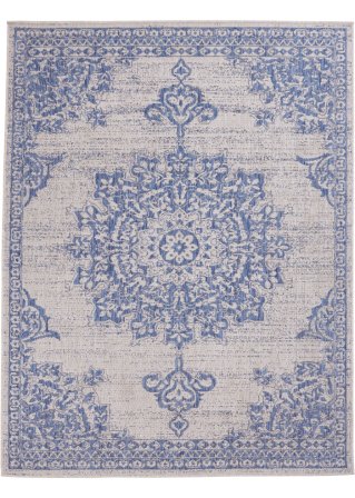 In-und Outdoor Teppich mit Orient Musterung  in blau - bpc living bonprix collection