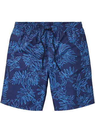 Badeshorts Herren in blau von vorne - bonprix