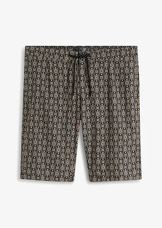 Leinen - Chino-Bermuda in beige von vorne - bpc selection