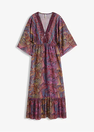 Maxikleid in pink von vorne - bonprix