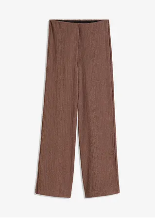 Schlupfhose in braun von vorne - bonprix