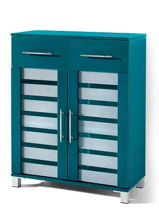 Badezimmer Schrank in petrol von vorne - bpc living bonprix collection