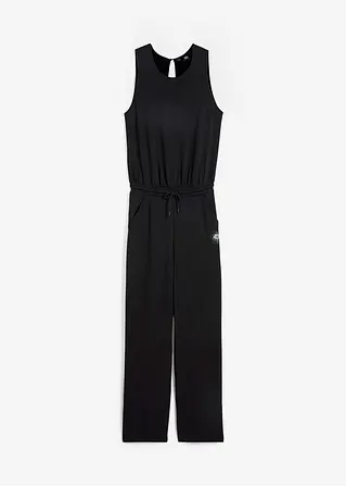 bonprix Ultasofter Scuba Sport-Jumpsuit, weites Bein, schnell trocknend